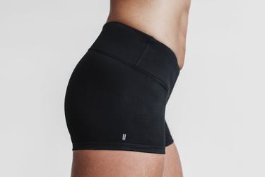 Nobull 2" Matte Women's Shorts Black | Australia (FG8712)